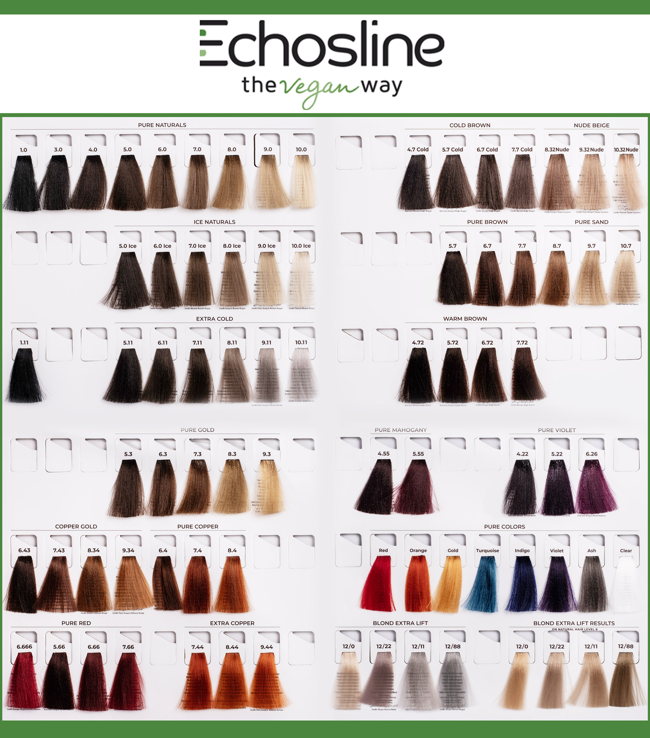 echosline echos color paleta kolorow